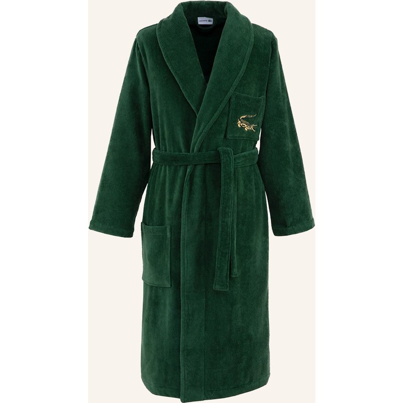 Lacoste Bademantel Lrene gruen