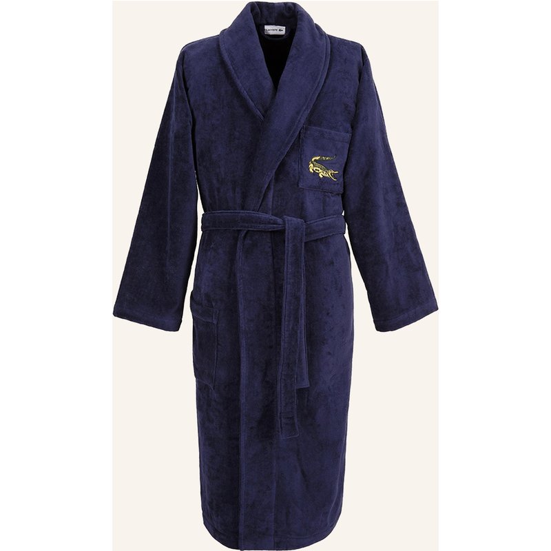 Lacoste Bademantel Lrene blau