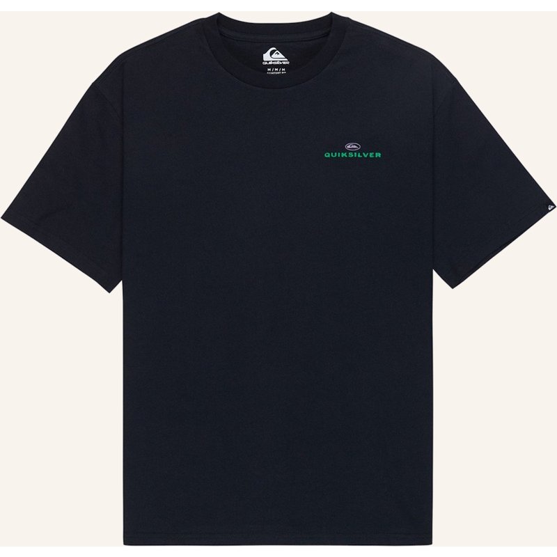 Quiksilver T-Shirt Upside Down schwarz