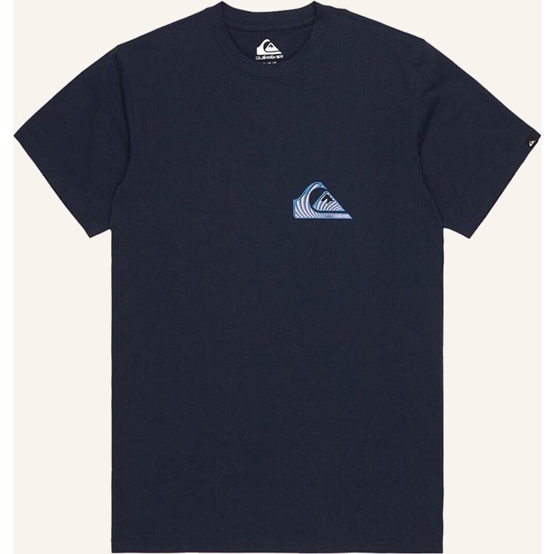 Quiksilver T-Shirt Window Pane blau