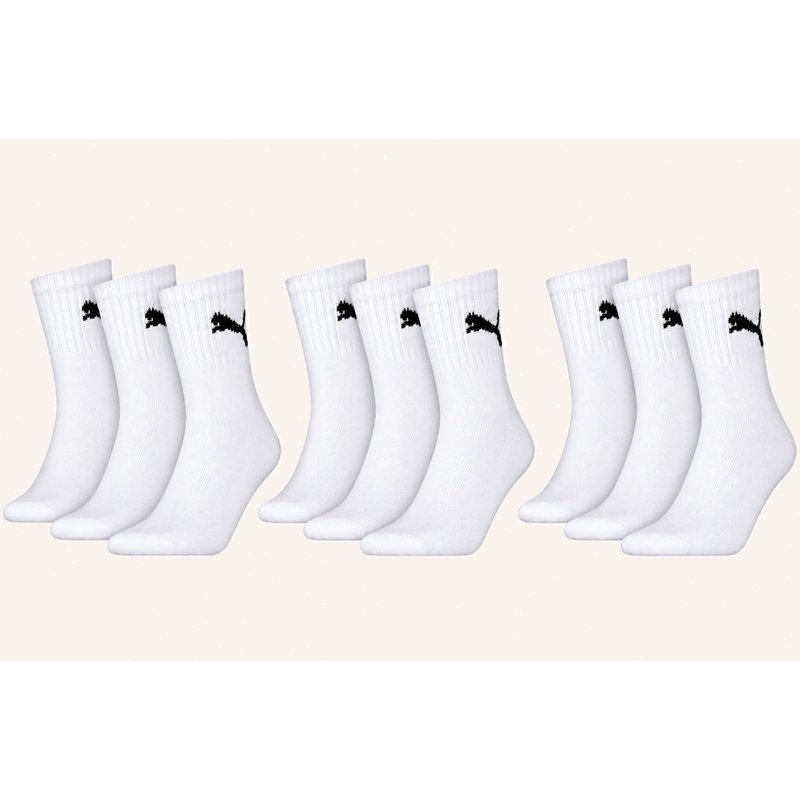 Puma Sportsocken Short Crew 9-Pack weiss