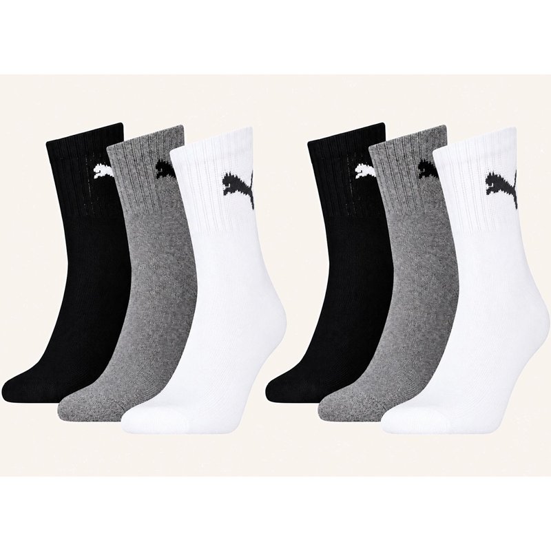 Puma Sportsocken Short Crew 6-Pack blau