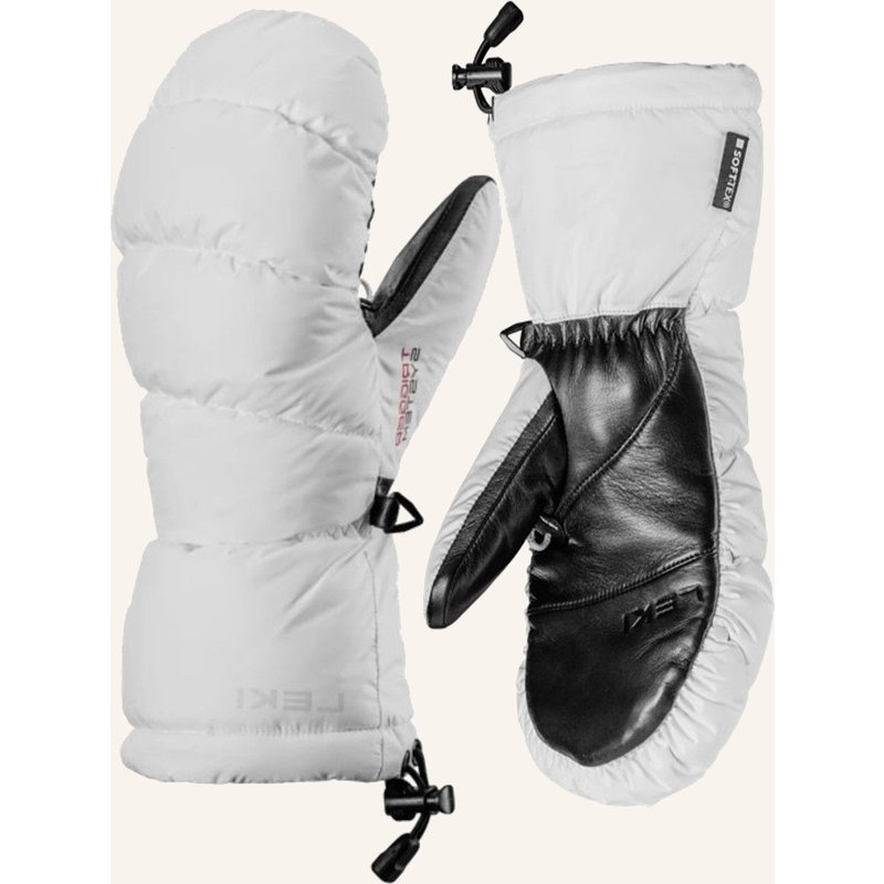 Leki Leki Leki Damen Fäustlinge Hs Glace 3d Women Mitten White weiss