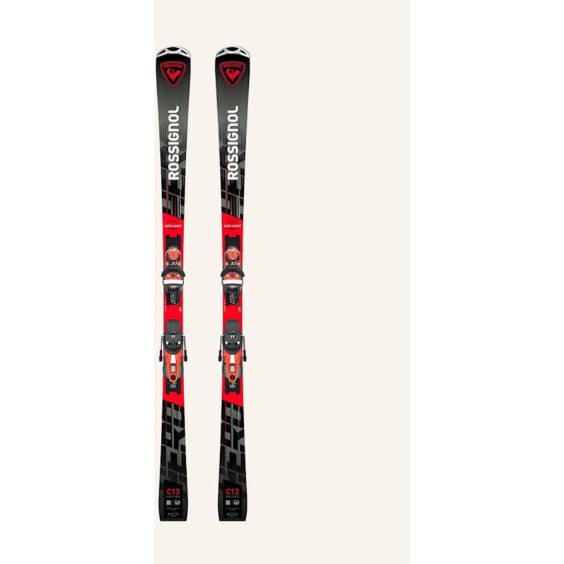 Rossignol Skiset Hero Carver Short Turn rot