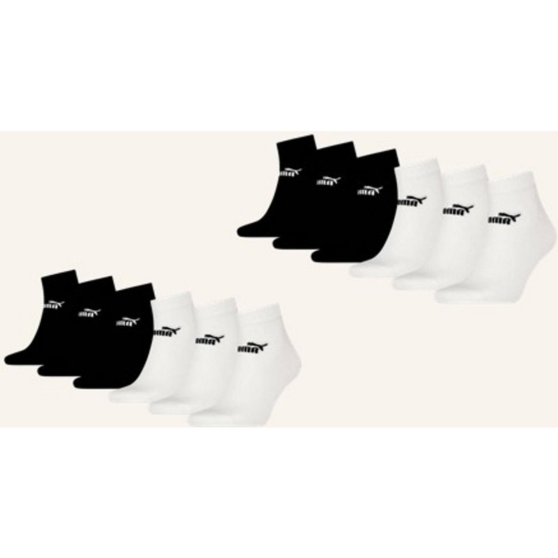 Puma Socken Elements Quarter 12-Pack blau