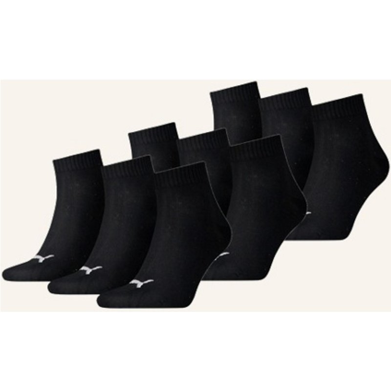 Puma 9er-Pack Socken Quarter schwarz