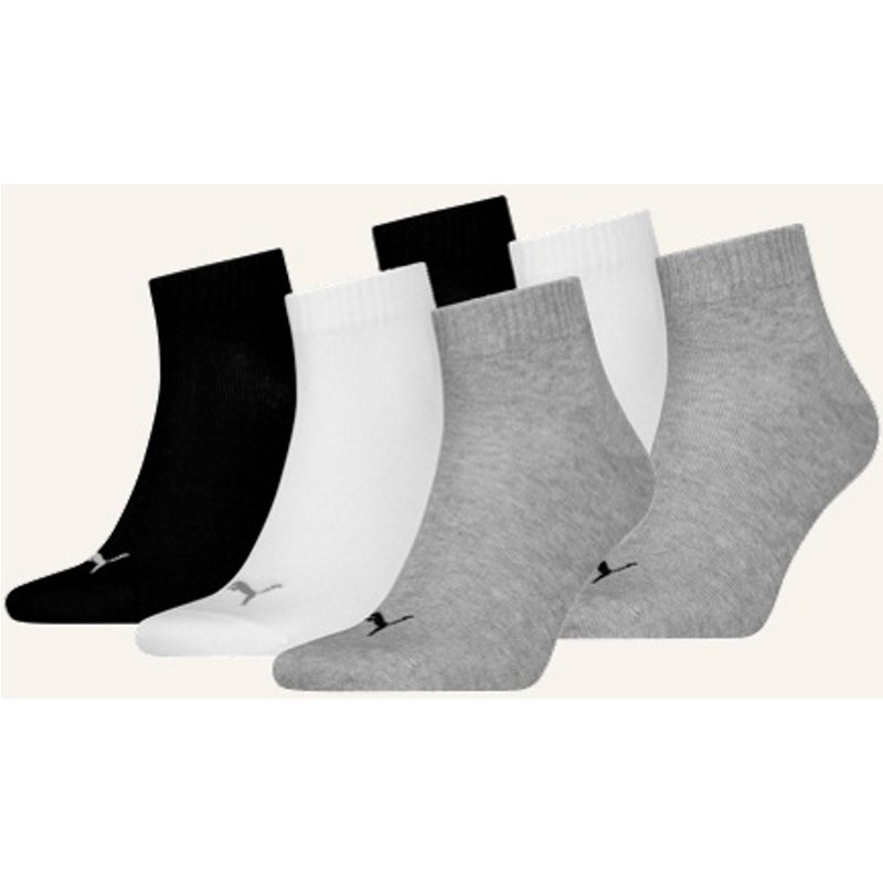 Puma 6er-Pack Socken Quarter blau