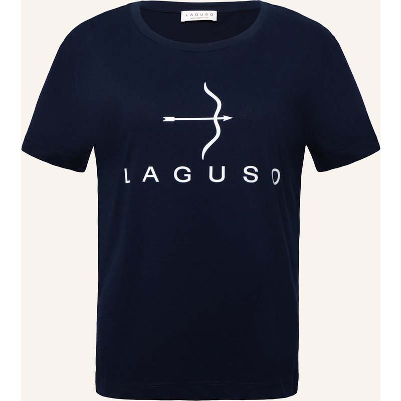 Laguso T-Shirt Lou Logo Navy blau
