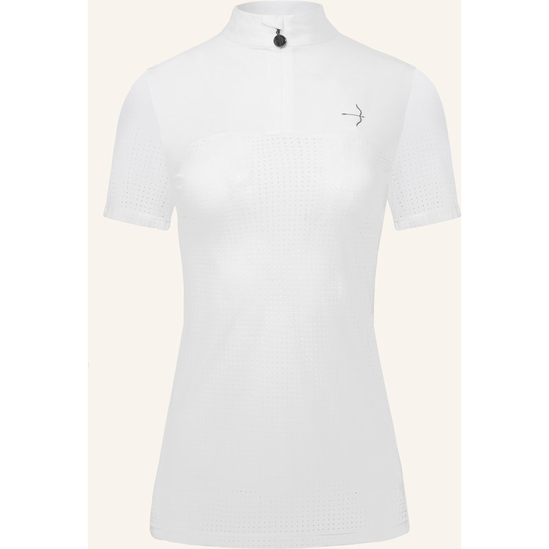 Laguso Turnierbluse Sarina Mesh White weiss