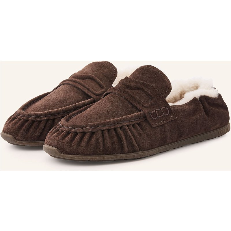 Nubikk Slipper Riley Fur braun