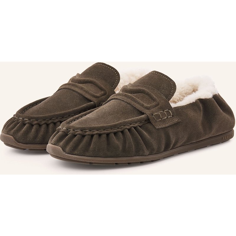 Nubikk Slipper Riley Fur gruen