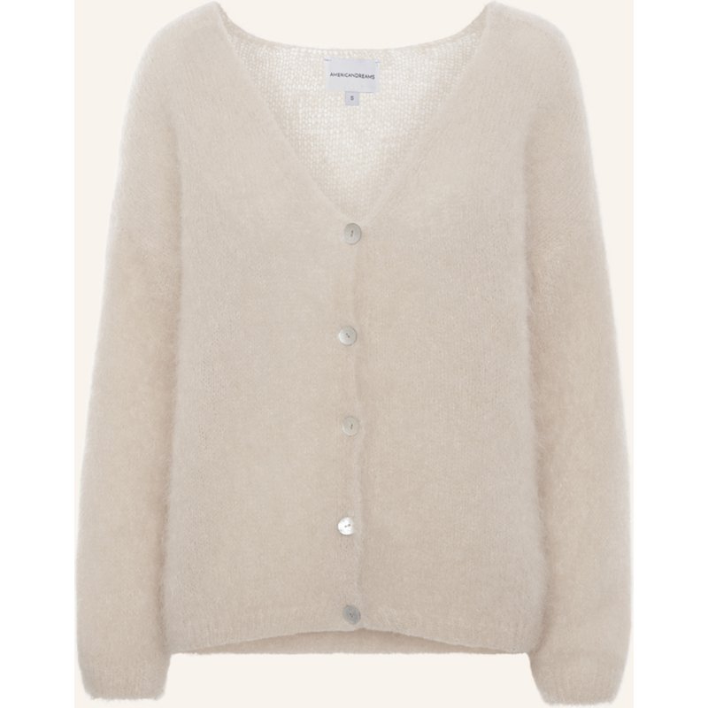 Americandreams Ls Cardigan Cornelia beige