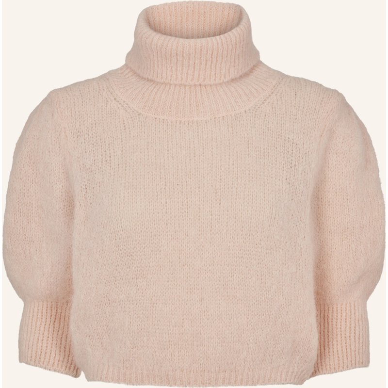Americandreams Rollneck Alpaca Pullover Piro rot