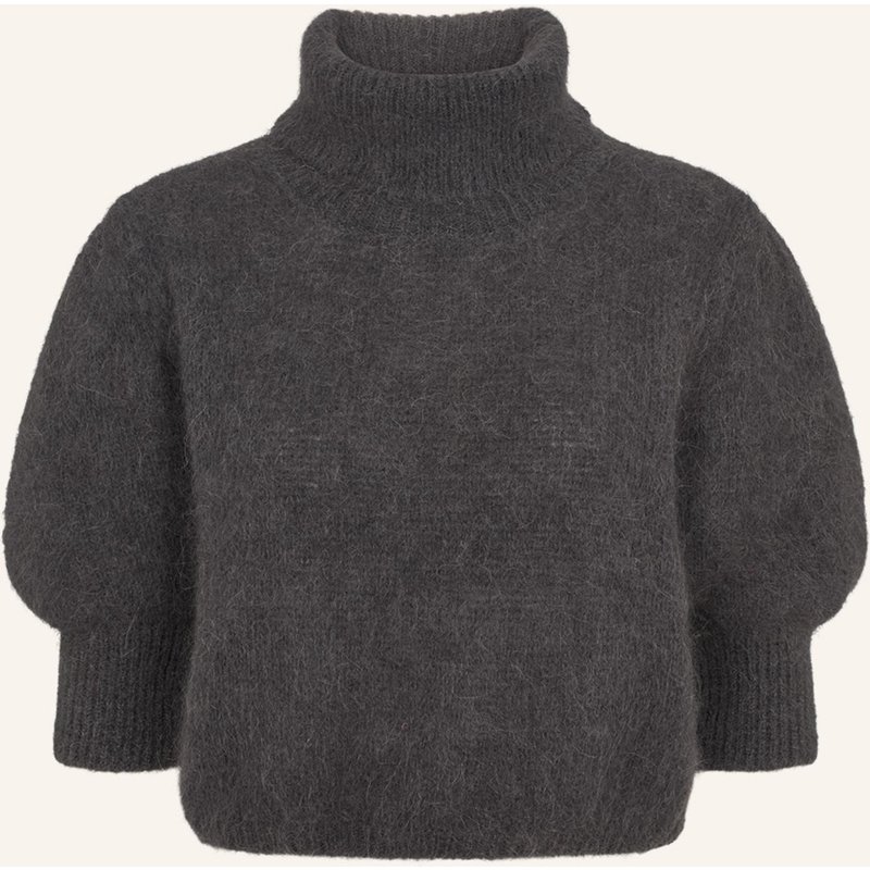 Americandreams Rollneck Alpaca Pullover Piro grau