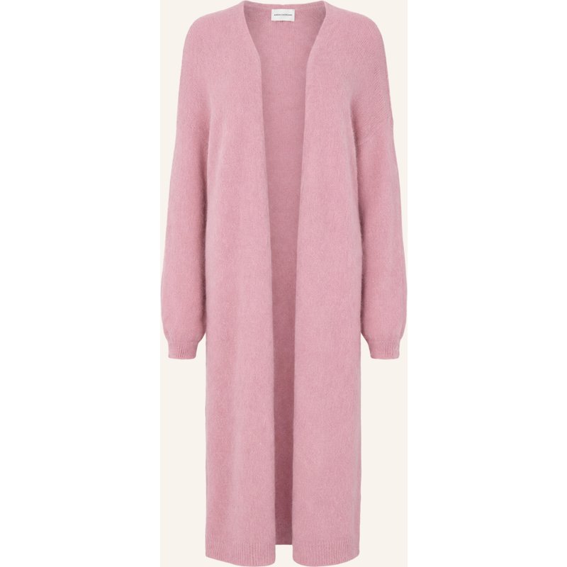 Americandreams Long Alpaca Cardigan June rosa