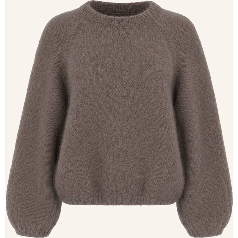 Americandreams Mohair Knit Pullover Rosie beige
