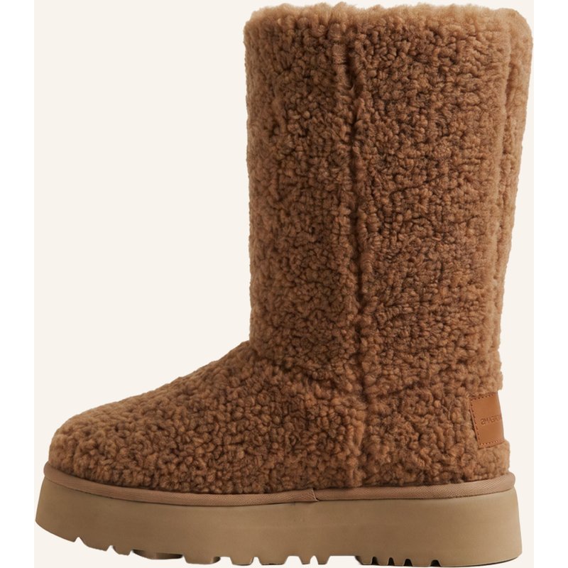 Americandreams Wool Boots Long Larissa braun
