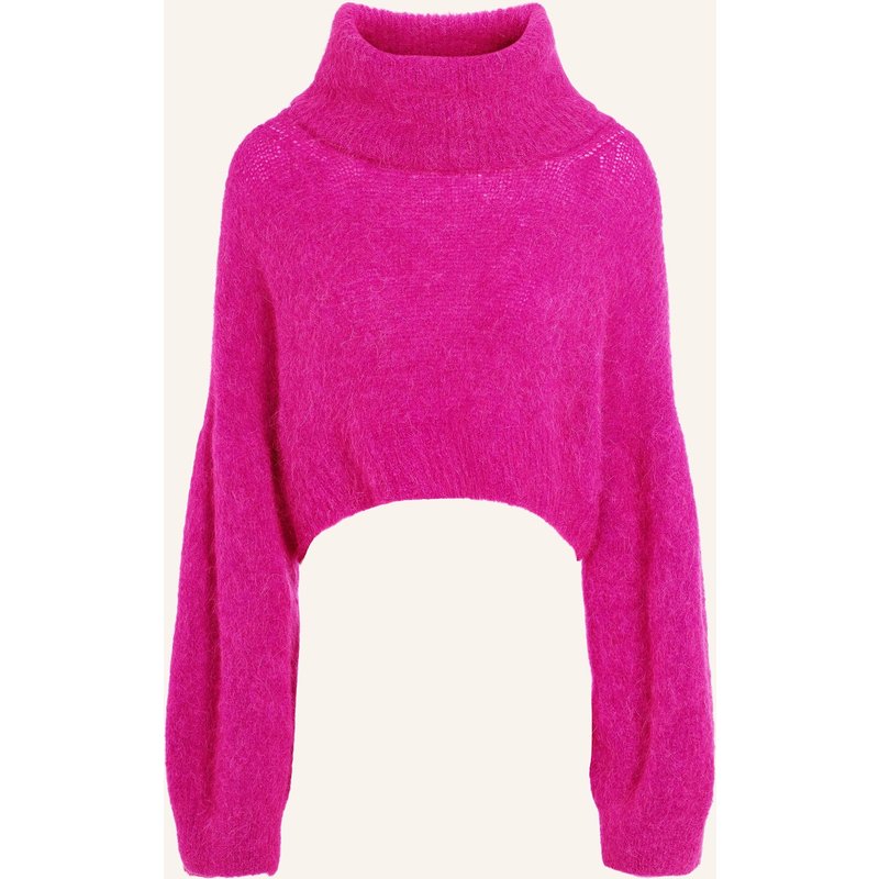 Americandreams Rollkragenpullover Aus Alpaka Andrea pink