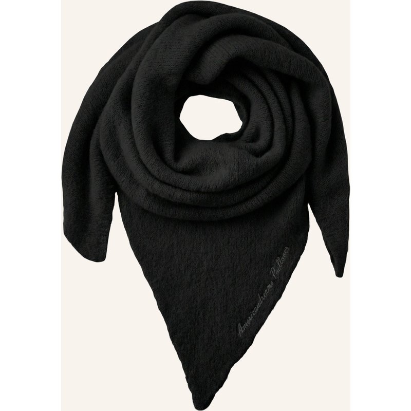 Americandreams Alpaca Scarf Atiya schwarz