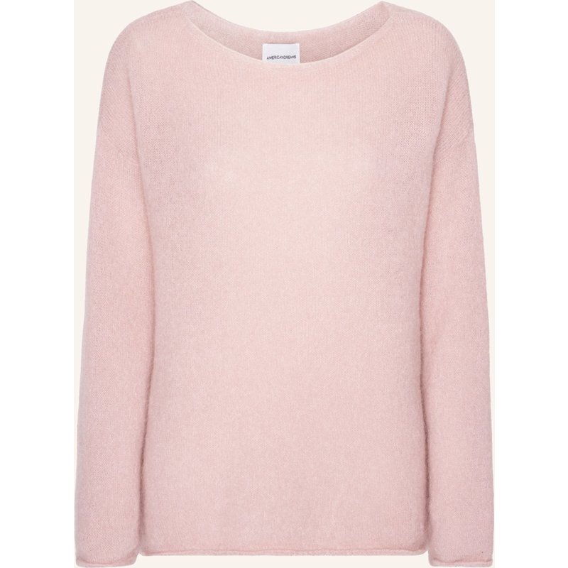 Americandreams Mohair Star Pullover Molly rosa