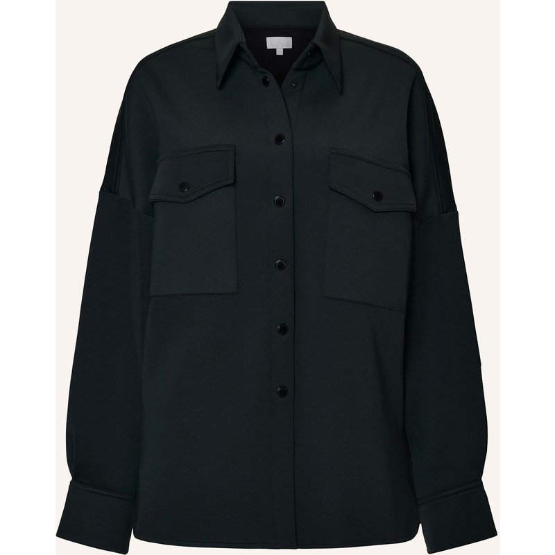 Ina Kess Hemdbluse Ecire Shirt Jacket gruen