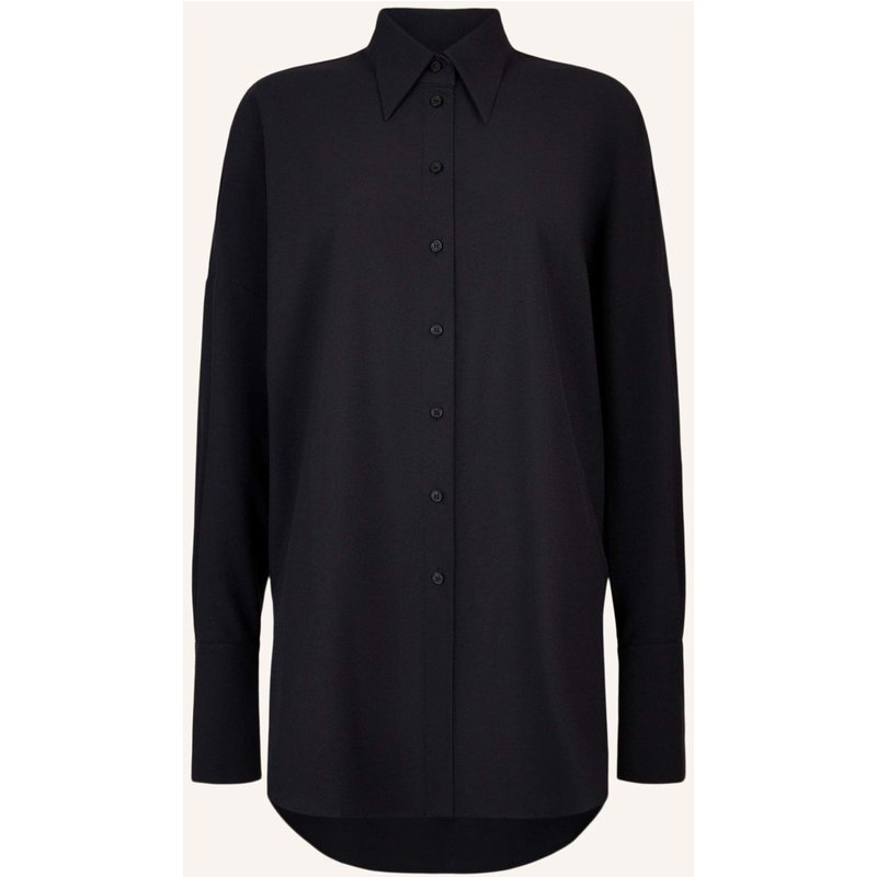 Ina Kess Hemdbluse Marasal Stretch Shirt schwarz