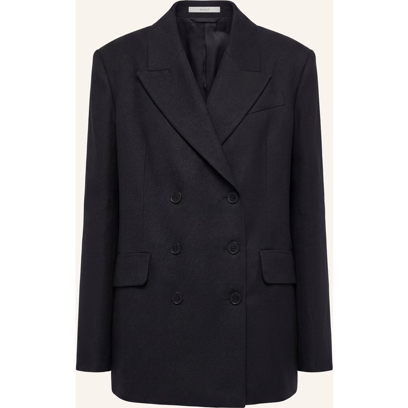Pinxit Leinenblazer schwarz