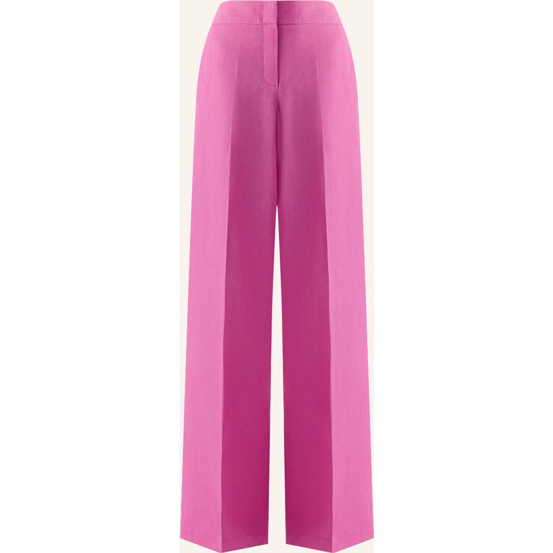 Pinxit Lyocell-Leinenhose pink