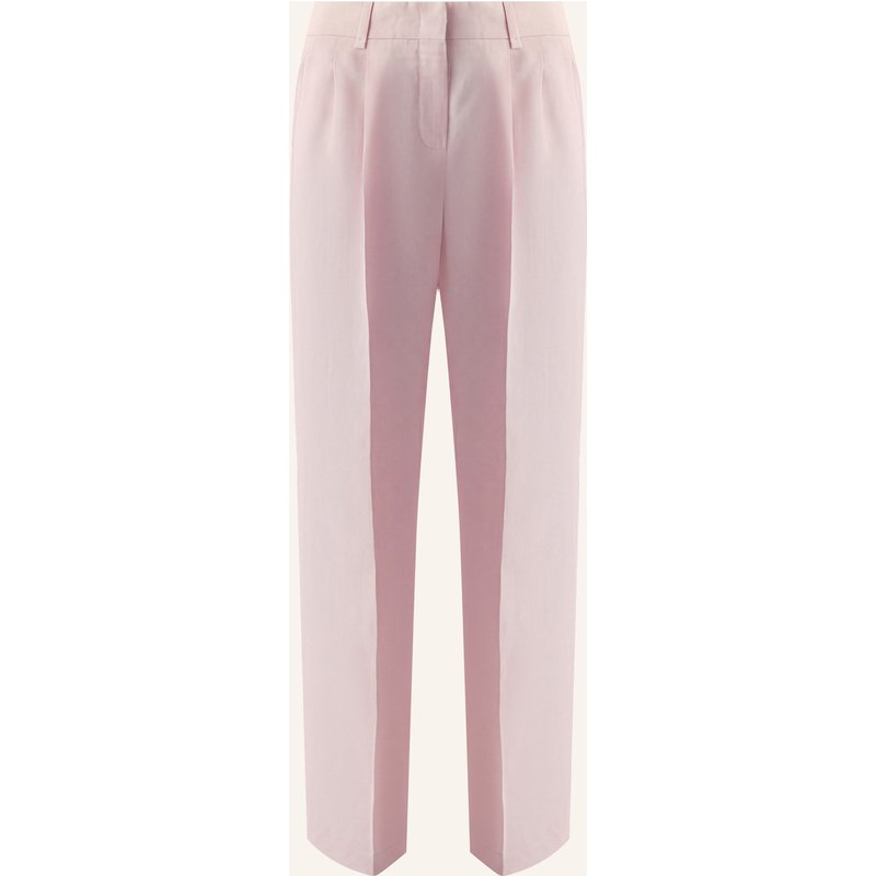 Pinxit Leinenhose rosa