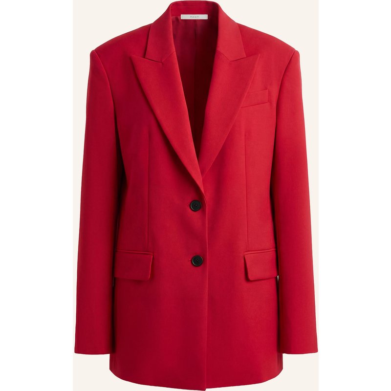 Pinxit Einreihiger Blazer Mit Gerader Passform rot