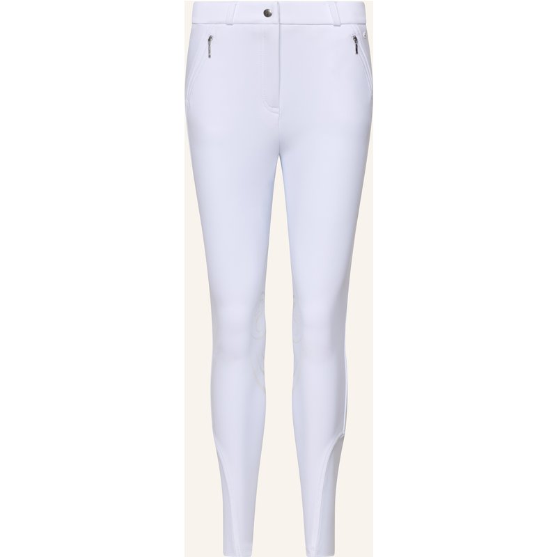 Silver Circle Reithose Biley Knie-Grip weiss