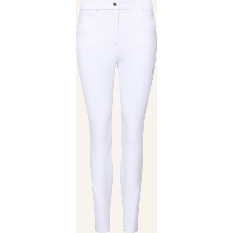 Silver Circle Reithose Bella Full-Grip weiss
