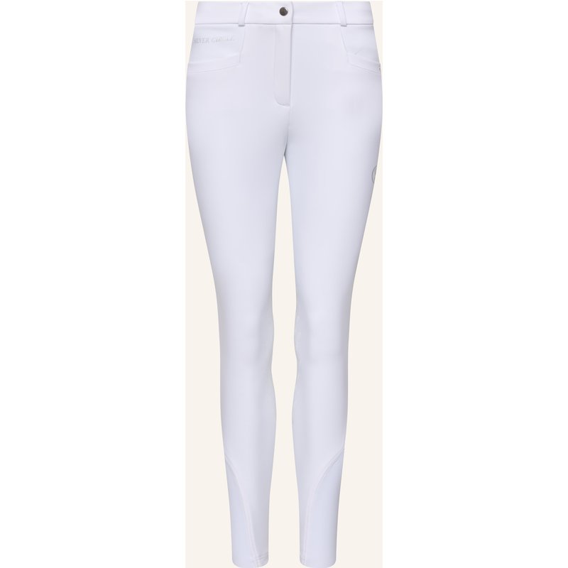 Silver Circle Reithose Bella Knie-Grip weiss