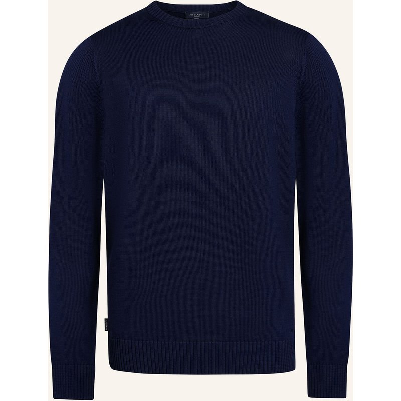 Mr Marvis Pullover The Midweight Crew blau