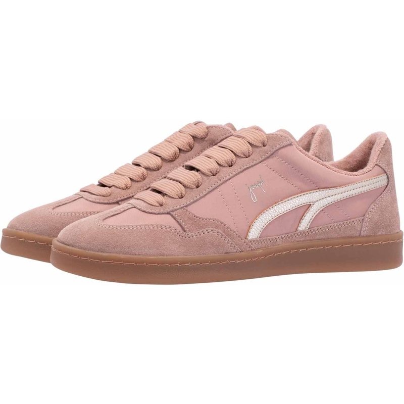 Joop! Sneaker Velluto Misto Palma rosa