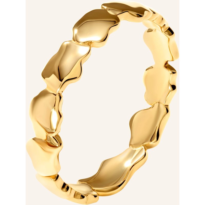 Vieri Ring Wolken Silhouetten Markant gold