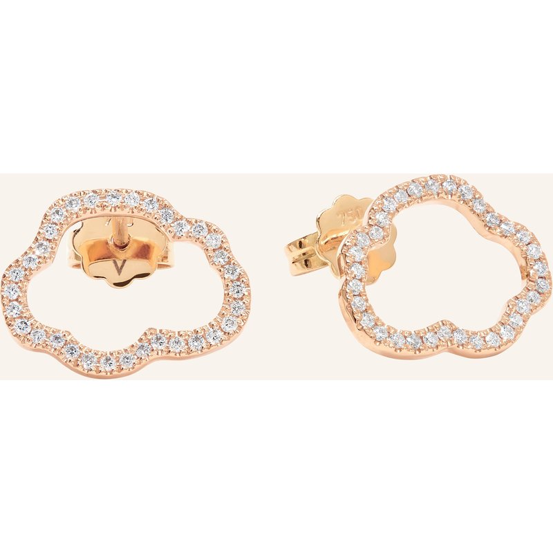 Vieri Ohrstecker Wolke Brillanten Pavé rosegold