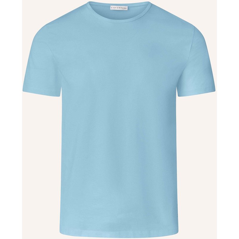 Kiefermann Kiefermann Essential Herren T-Shirt Aus 100% Baumwolljersey Matello blau
