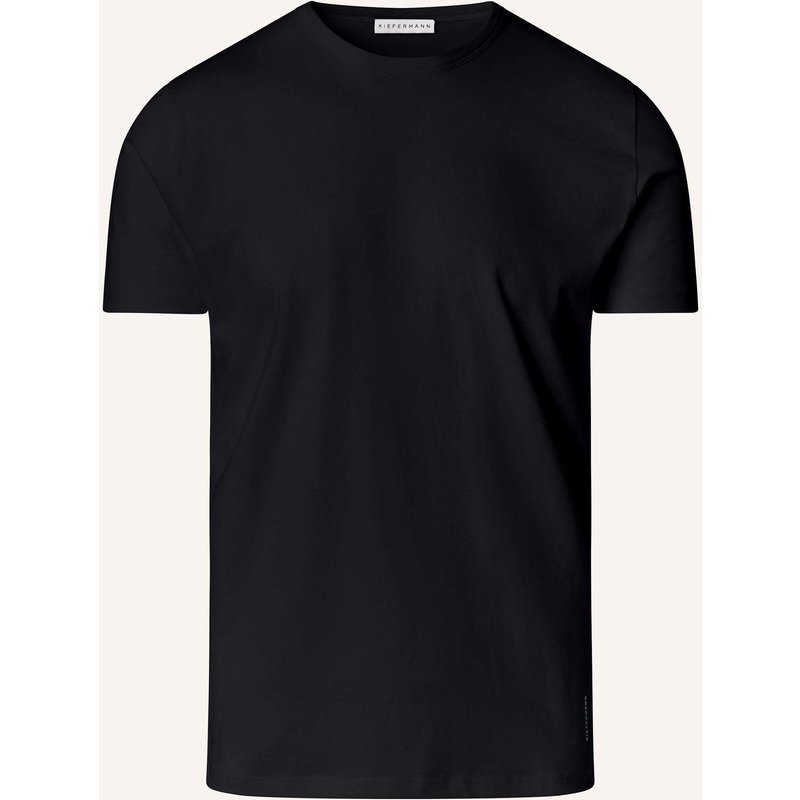 Kiefermann Kiefermann Essential Herren T-Shirt Aus 100% Baumwolljersey Matello schwarz