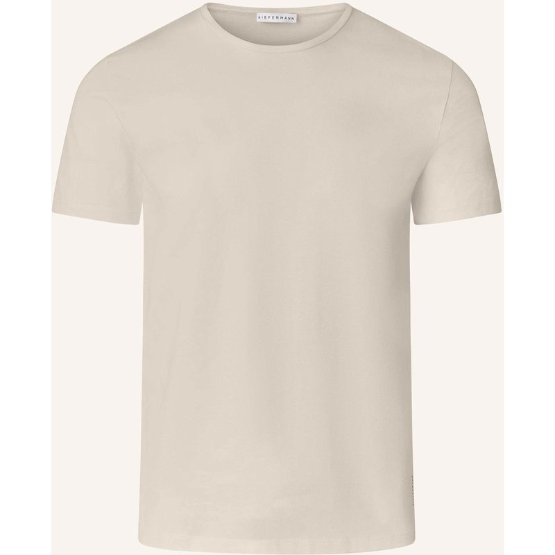 Kiefermann Kiefermann Essential Herren T-Shirt Aus 100% Baumwolljersey Matello beige