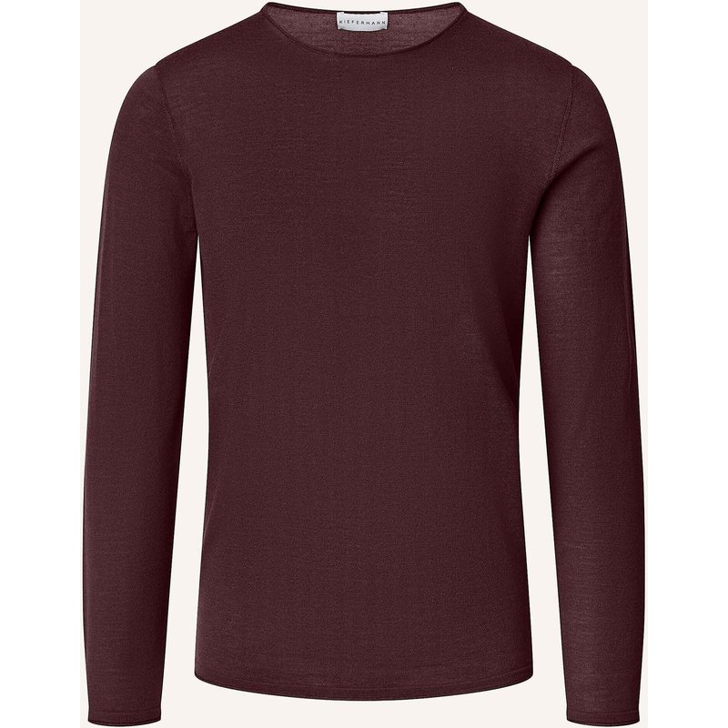 Kiefermann Pullover Benjaminn Aus Merino rot