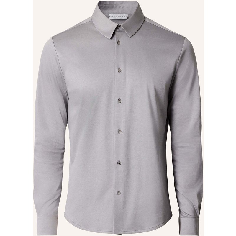 Kiefermann Jerseyhemd Piuss grau
