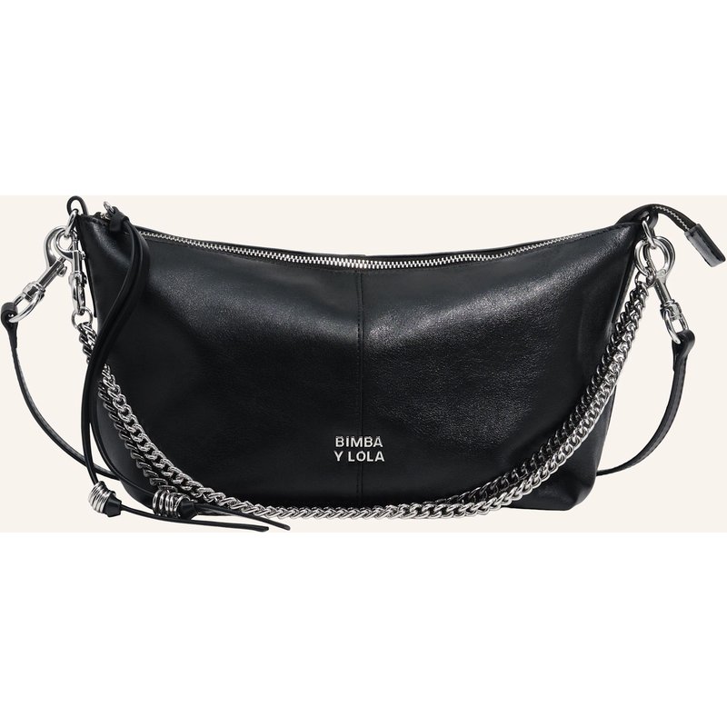 Bimba Y Lola Lederhandtasche schwarz