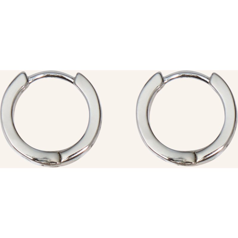 Bimba Y Lola Logo-Creolen silber