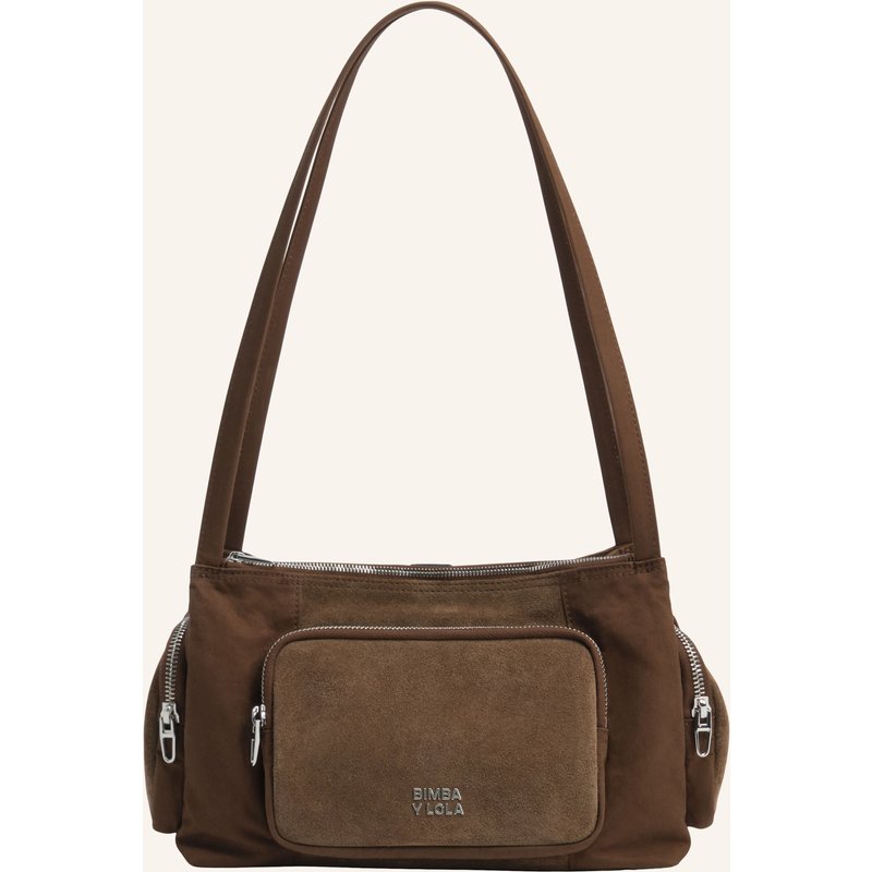Bimba Y Lola Schultertasche braun