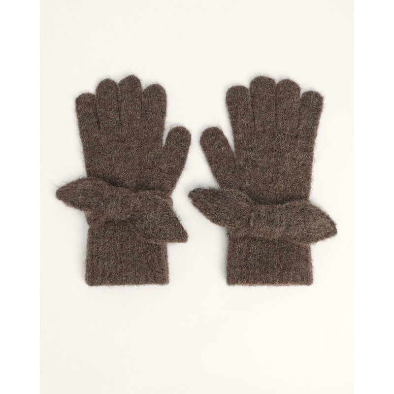 Bimba Y Lola Strickhandschuh braun