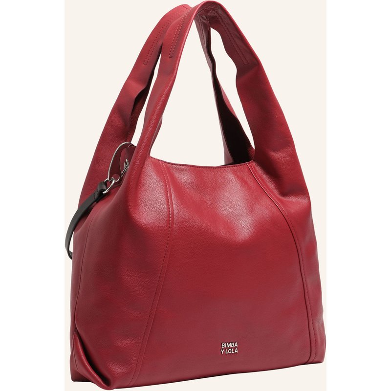 Bimba Y Lola Leder-Papiertasche rot