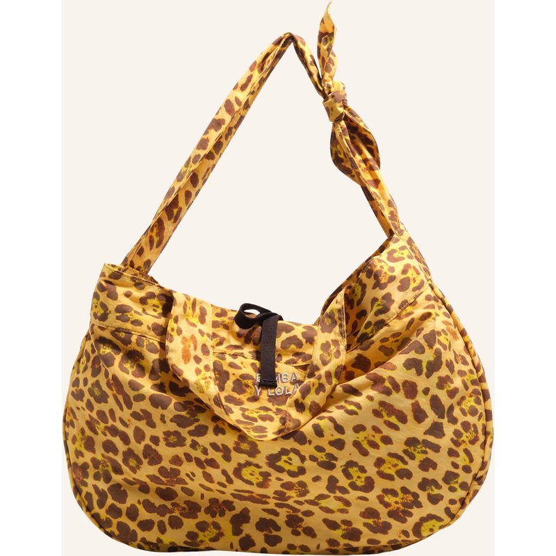 Bimba Y Lola Maxi-Schultertasche gelb