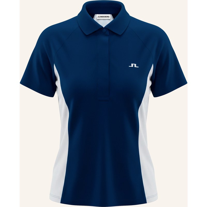 J.Lindeberg Performance‑Polo‑Top blau