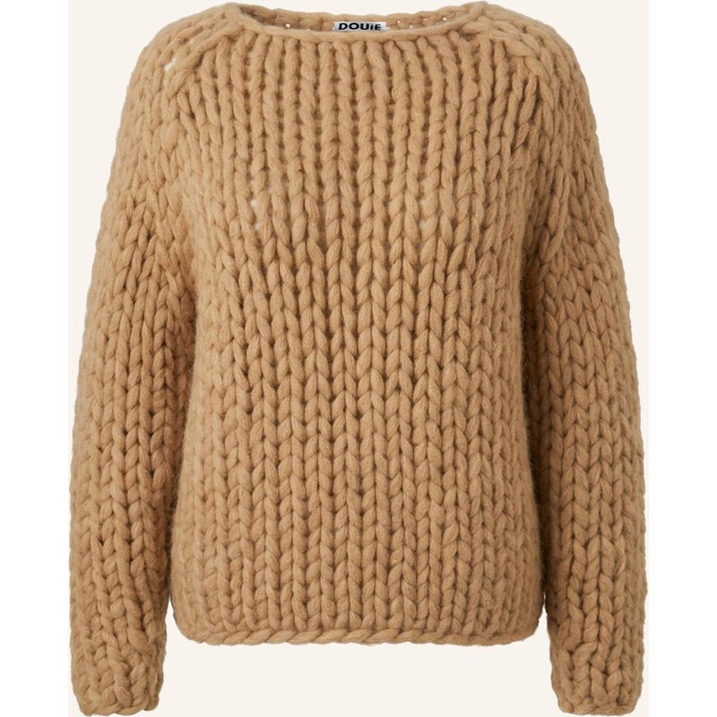 Douie Pullover Nayla Aus Cashmere braun